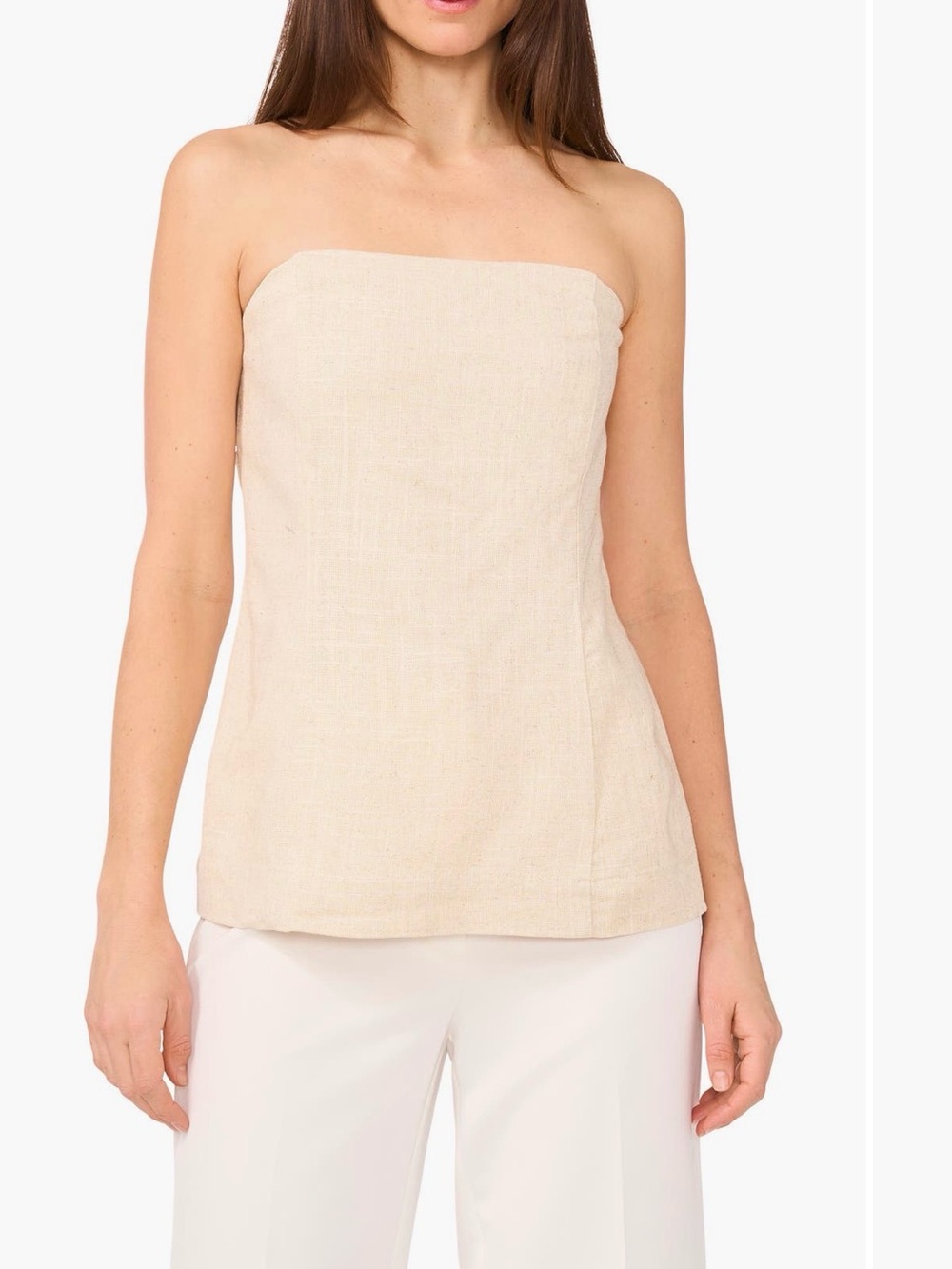 1.STATE strapless top